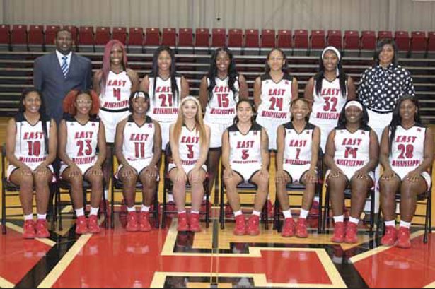 The 2021-22 East Mississippi Community College Women’s basketball team.