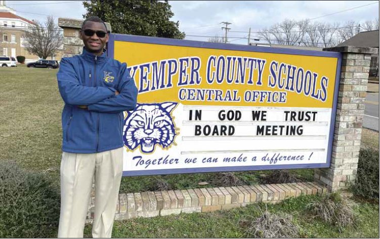 Kemper County School Board President Rontal Jenkins is optimistic about the future of the county’s public school system.