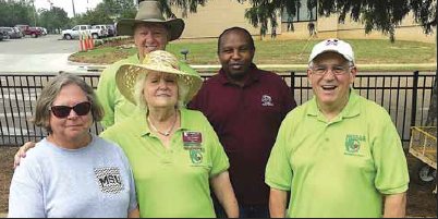 Master Gardener volunteers trained in consumer horticulture by the Mississippi State University Extension Service provide countless hours of community service. These Oktibbeha County Master Gardeners completed a project in downtown Starkville.