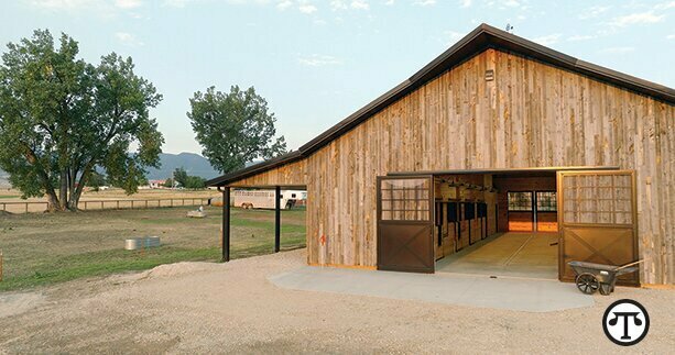 A well-built barn can help keep horses happier and healthier.